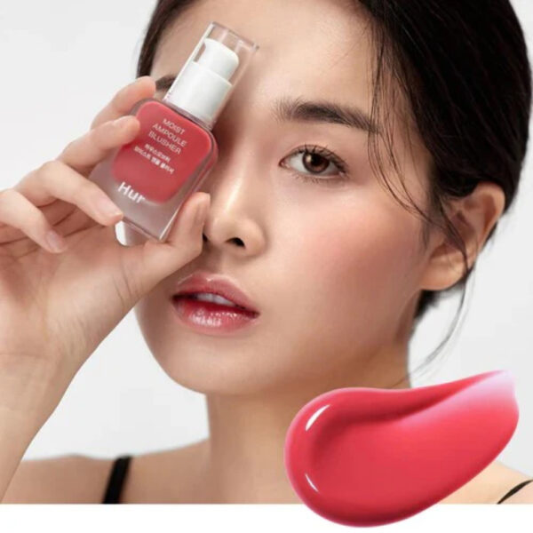 Moist Ampoule Blusher #Deep Plum 10ml. - Imagen 2