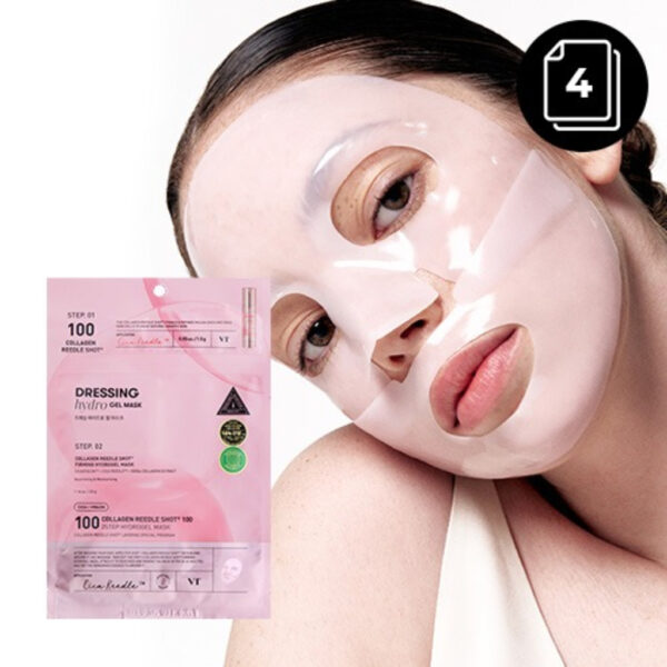 COLLAGEN REEDLE SHOT 100 2STEP HYDROGEL MASK  (1.5G+33G) - Imagen 2