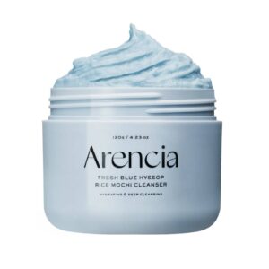 Blue Hyssop Rice Mochi Cleanser 120ml.