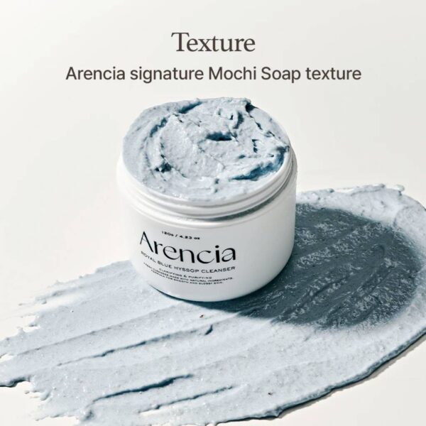 Blue Hyssop Rice Mochi Cleanser 120ml. - Imagen 2