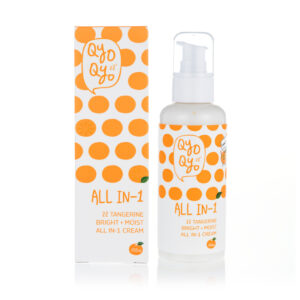 Tangerine Bright + Moist All in One Cream 150ml.