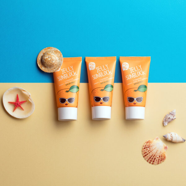 Tangerine Bright + Moist Jelly Sunblock 50ml. - Imagen 2