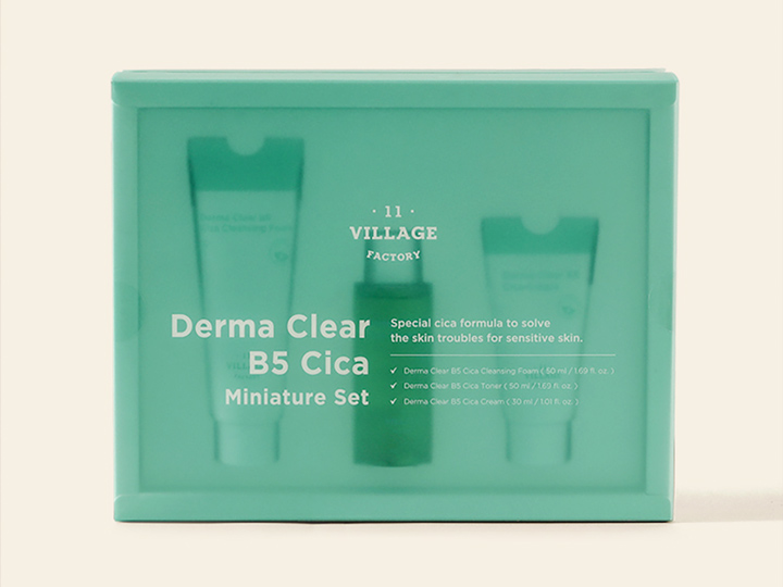 Derma Clear Cica B5 Miniature Set 100ml.