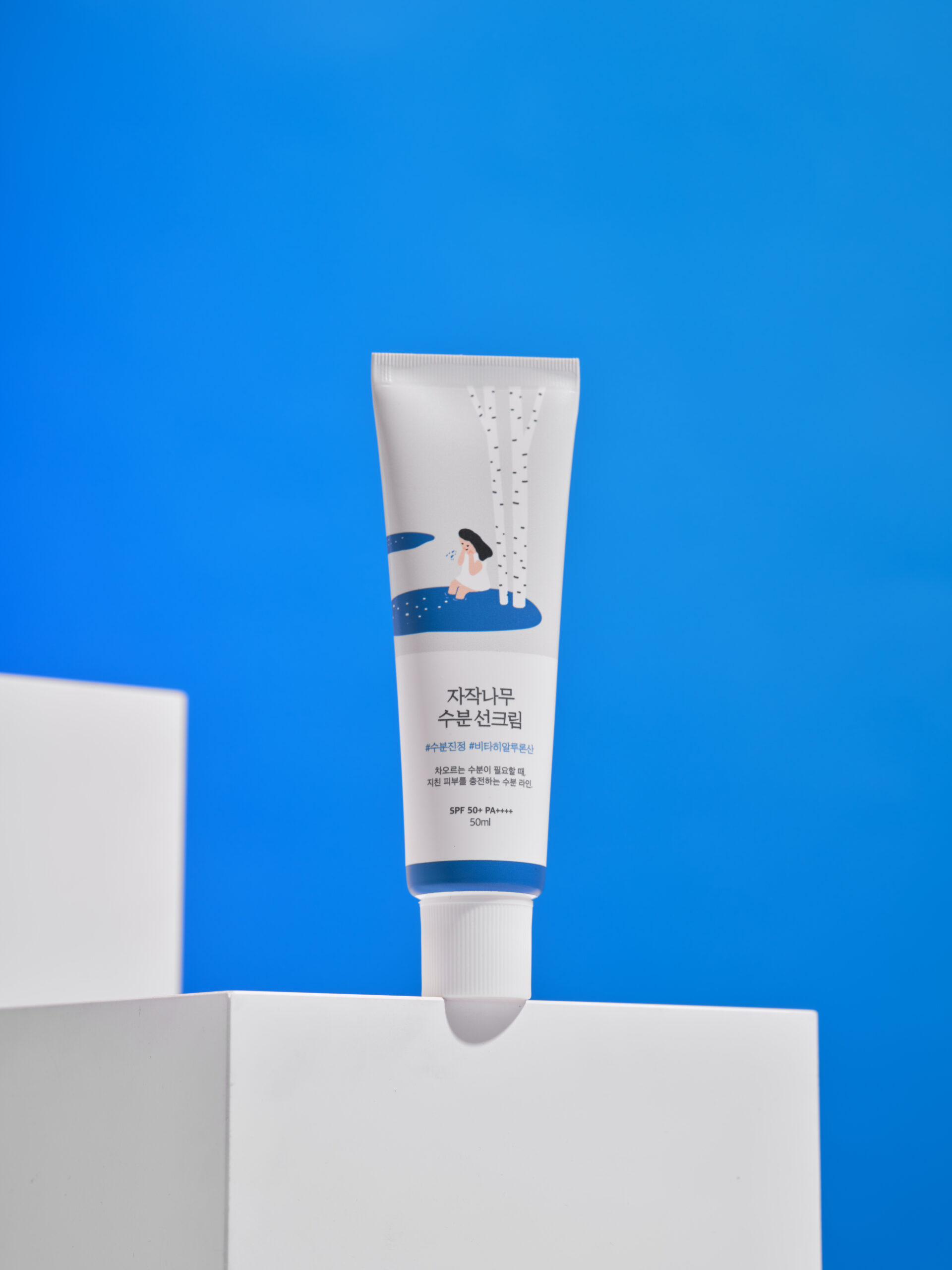 Round Lab Birch Juice Moisturizing Sunscreen 50ml. - Imagen 2
