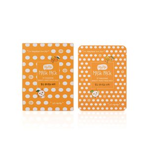 QyoQyo Tangerine Bright + Moist Mask Pack